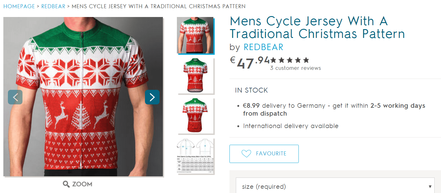 http://www.notonthehighstreet.com/redbear/product/christmas-print-cycle-jersey
